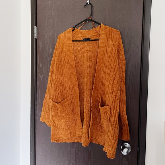 American Eagle Outfitters Sweaters - Yellow Cardigan